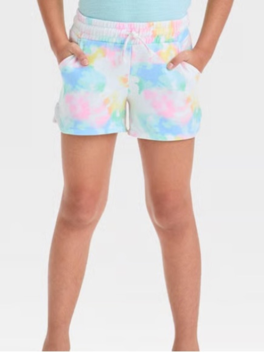 Cat & Jack Pastel Tie-Dye Shorts 5